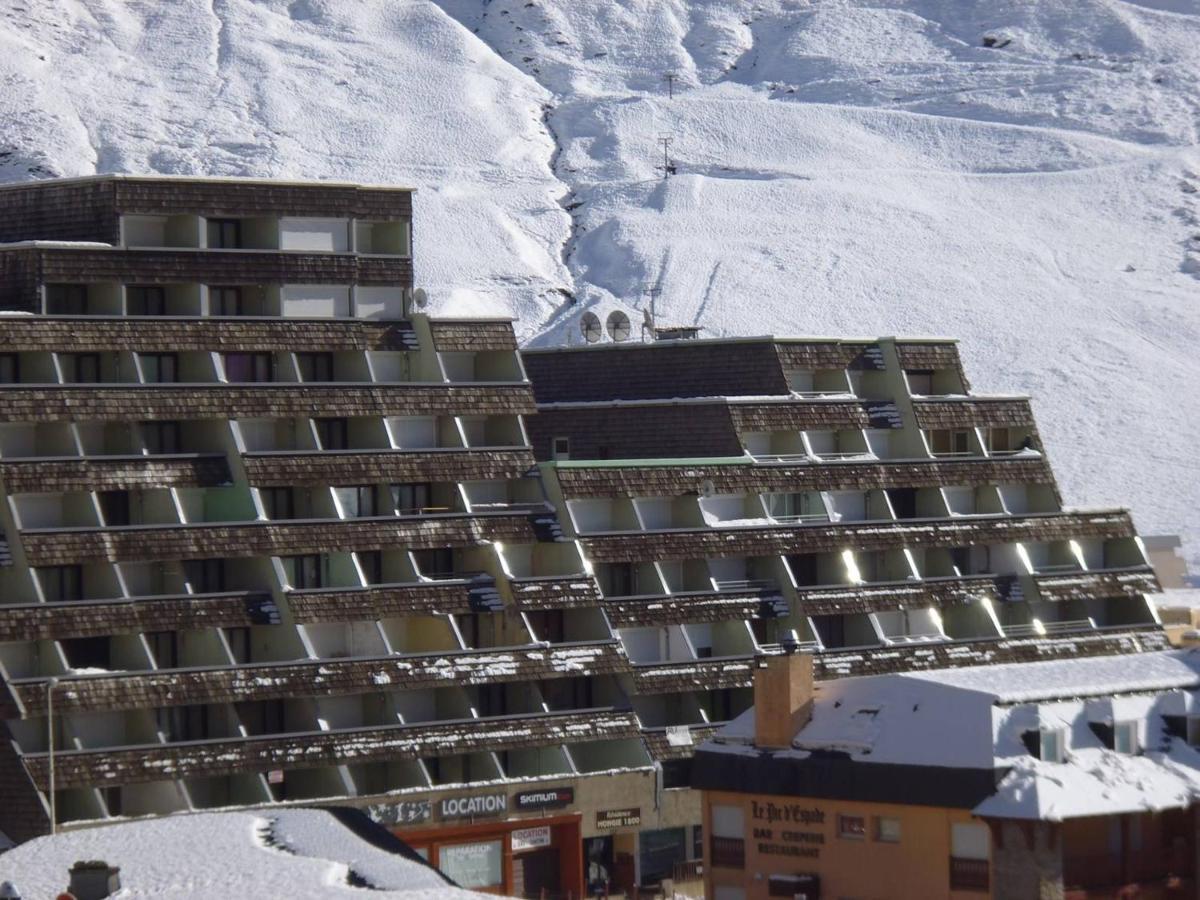 Studio Cabine 5 Pers, Balcon, 80M Pistes, Animaux Ok - Fr-1-404-228 La Mongie Bagian luar foto